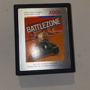 ATARi Battle zone the explosive arcade hit 1983 original exc condition